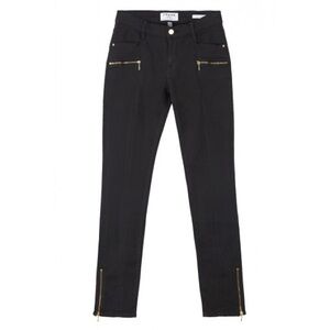 FRAME DENIM Le Skinny de Jeanne black zipper
KNIFE POCKET JEANS